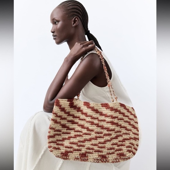 Zara Handbags - ZARA TYE-DIE TOTE BAG - BRAND NEW WITH TAG